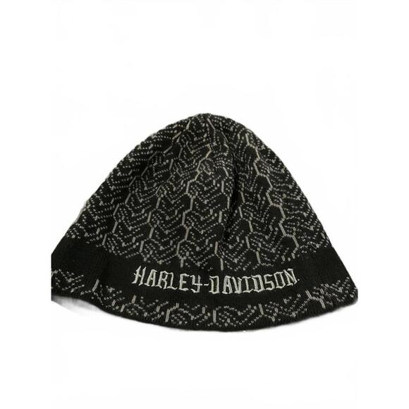 Harley-Davidson Other - Harley-Davidson Black Knit Beanie Hat